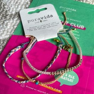 Pura Vida Monthly Bracelet Club Pack NWT